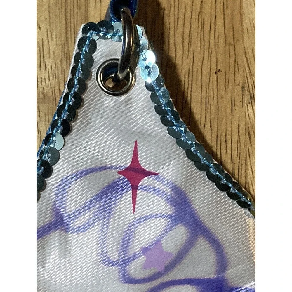 My Little Pony Tote‎ Purse Bag MLP Pink Purple Blue Sequins Glitter Sparkle